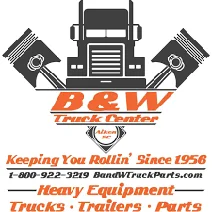 B &amp; W  Truck Center Logo
